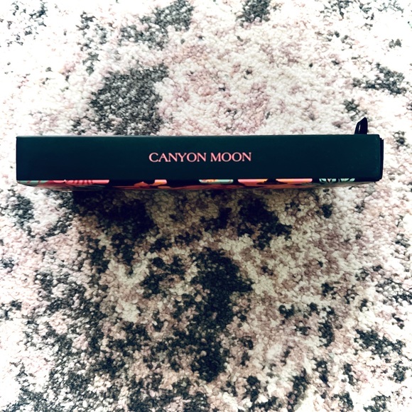 CANYON MOON || Wander - Leather Luggage Tag Duo in Floral Print ⭐️NIB⭐️ - Picture 5 of 7